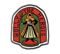 Stranger Things - Holly the Heroic Limited Edition Pin Badge | Individually Numbered 1 of 9,995 | Officially Licensed Collectible