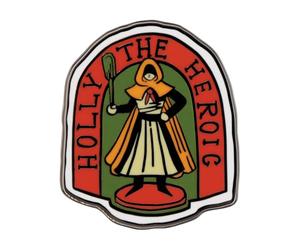 Stranger Things - Holly the Heroic Limited Edition Pin Badge | Individually Numbered 1 of 9,995 | Officially Licensed Collectible