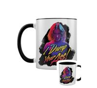 Stranger Things I Dump Your Ass Retro Black Inner 2-Tone Mug