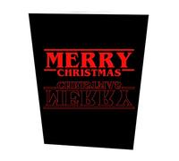 Stranger Things Inspired Christmas Card