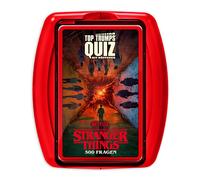 Top Trumps Quiz Stranger Things Edition - Quiz Card Game for Stranger Things Fans! - Items and Merchandising for Fans - Card Game for 2+ Players Ages 15+ - German