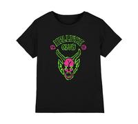 Stranger Things Kids Hellfire Sketch Logo T-Shirt - Black - 7-8 Years - Black