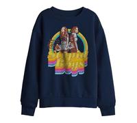 Stranger Things Kids Stupid Boys Sweatshirt - Navy - 5-6 Years - Navy - 50% Cotton/50% Polyester