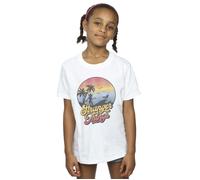 Stranger Things LA Gradient Cotton T-Shirt Netflix White 9 Years