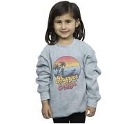 Stranger Things LA Gradient Sweatshirt Netflix Grey 12-13 Years