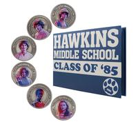 Stranger Things Limited Edition Yearbook Collectible Coin Album in Blue Stranger Things Blue