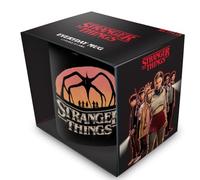Stranger Things (Logo Black Mug, 315ml / 11oz Ceramic Cup, Official Netflix Licensed Merchandise, Premium Drinkware Gift for Fans & Collectors