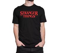 Stranger Things - Logo - T-Shirt - black - L - 100% Cotton,Jersey L