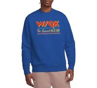 Stranger Things Lucas Wsqk Squawk Unisex Sweatshirt, Royal, X-Large
