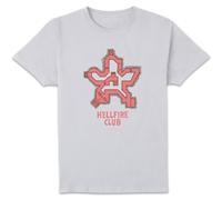 Stranger Things Map Unisex T-Shirt - White | Size: 3XL Stranger Things White 3XL