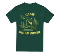 Stranger Things Mens Camp Know Where 1989 T-Shirt - Hunter Green - Hunter Green - 3XL