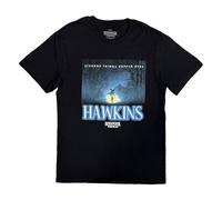 Stranger Things Men's Happen Here T-Shirt in Black | Size: Medium Stranger Things Black M
