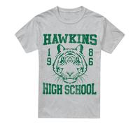 Stranger Things Mens Hawkins High School 1986 T-Shirt - Sport Heather - Sport Heather - M