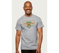 Stranger Things Men's Hawkins High School Tigers State Champions T-Shirt in Mid Grey | Size: 2XL Stranger Things Mid Grey 2XL