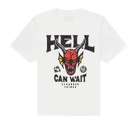 Stranger Things Men's Hell Can Wait T-Shirt in White | Size: 2XL Stranger Things White 2XL