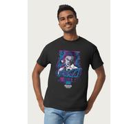 Stranger Things Men's Henry Creel Looming Over House T-Shirt in Black | Size: Medium Stranger Things Black M