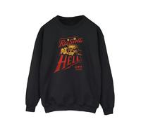Stranger Things Mens Raising Hell Sweatshirt - Black - Black - XXL