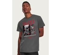 Stranger Things Men's Vecna Henry Creel Gothic Suffering Quote T-Shirt in Charcoal | Size: 2XL Stranger Things Charcoal 2XL