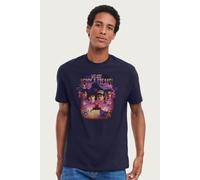 Stranger Things Men's We Are Nerds & Freaks D& D Montage T-Shirt in Navy | Size: 2XL Stranger Things Navy 2XL