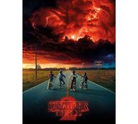 Stranger Things Mind Flayer Canvas Print Stranger Things Multicolor