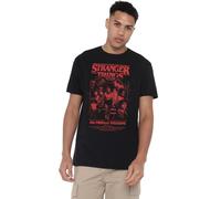 Stranger Things Mindflayer Group Horror Movie Poster Unisex T Shirt, Black, X-Large