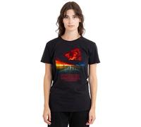 Stranger Things Mindflayer Poster Ladies T Shirt, Black, Large