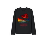 Stranger Things Mindflayer Poster Long Sleeve T-Shirt, Black | Size: Large Stranger Things Black L