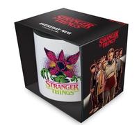 Stranger Things Mug, 315ml / 11oz Ceramic Cup, (Demogorgon Colours) Coloured Inner, Official Netflix Licensed Product, Horror Sci-Fi Drinkware for Fans & Collectors