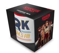 Stranger Things Mug, 315ml / 11oz Ceramic Cup, (WSQK) Red Coloured Inner, Official Netflix Licensed Product, Premium Drinkware Gift for Fans & Collectors