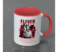 Stranger Things Mug, (Eleven) Coloured Inner, 315ml / 11oz Ceramic Cup, Official Netflix Licensed Product, Premium Collectible Drinkware for Fans & TV Lovers