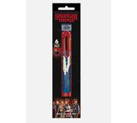 Stranger Things Multi Colour Pen with Topper