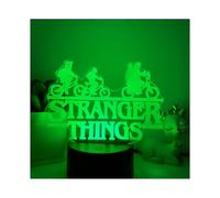 Stranger Things Night Light Illusion Lamp With 16 Color For Decor Kids Bedroom