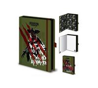 Stranger Things Not In Hawkins A5 Notebook - Green/Red/Black - Green/Red/Black - One Size