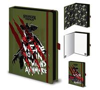 Stranger Things | Not In Hawkins | Premium | Lined | A5 | Notebook | Work | School | Present