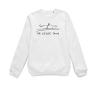 Stranger Things Official Flea On A Tightrope Sweatshirt - White | Size: XL Stranger Things White XL
