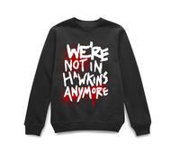 Stranger Things Official Not In Hawkins Sweatshirt - Black | Size: 2XL Stranger Things Black 2XL