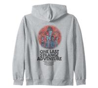 Stranger Things One Last Adventure Poster Zip Hoodie