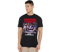 Stranger Things One Last Strange Adventure Unisex T Shirt, Black, Large