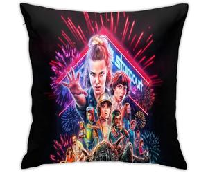 Stranger Things Pillow Case Pillow Case Soft Cushion Cover Durable Pillowcases Office Sofa Home Soft Decoration Throw Pillow Case 18 X 18 Inch