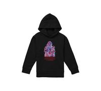 Stranger Things Pink Glow Group Youth Kids Pull-Over Hoodie, Black | Size: 5-6 Years Stranger Things Black 5-6 Years