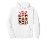 Stranger Things Pixel Group Select Character Pullover Hoodie