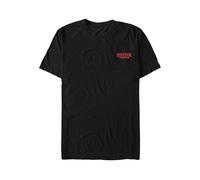 Stranger Things - Pocket Logo - T-Shirt - black - S - 100% Cotton,Jersey S