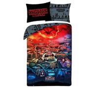 Stranger Things Retro Single Duvet Cover And Pillowcase Set - European Size