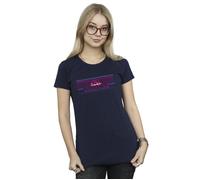 Stranger Things Retro Title Cotton T-Shirt Netflix Navy XXL