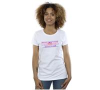 Stranger Things Retro Title Cotton T-Shirt Netflix White L