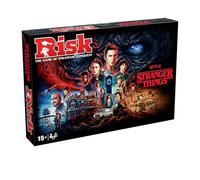 Stranger Things RISK Board Game Familiy Game Strategy Game use tactics, diplomacy, and resources 2-5 players and makes a great gift for fans aged 15 and up