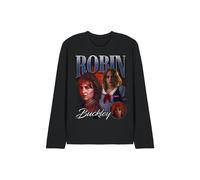 Stranger Things Robin Homage Long Sleeve T-Shirt, Black | Size: Small Stranger Things Black S