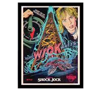 Stranger Things S5 (EP5 SHOCK JOCK) COLLECTOR PRINT, 40cm x 30cm Collector Print, Official Licensed Premium Wall Art for Bedroom, Office or Gaming Room