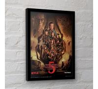 Stranger Things S5 (THE FINALE) COLLECTOR PRINT, 40cm x 30cm Collector Print, Official Licensed Premium Wall Art for Bedroom, Office or Gaming Room