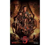 Stranger Things S5 (THE FINALE) MAXI POSTER, 91.5cm x 61cm Maxi Poster, Official Licensed Large Wall Art for Bedroom, Gaming Room or Office Decor